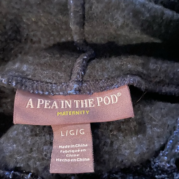 Pea In The Pod blue Maternity coat, size L/G/G - Picture 7 of 7